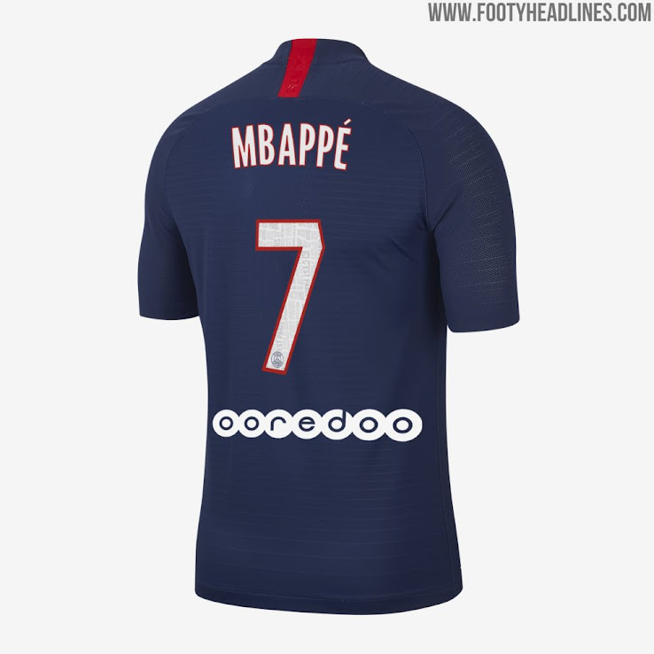 psg jersey font