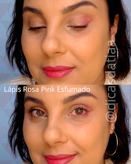 resenha Lápis Delineador Para Olhos e Boca Color Trend Avon  Rosa Pink e Laranjinha dicas da tia esfumado