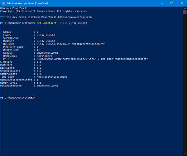 powershell-rendimiento-benchmark-winsat