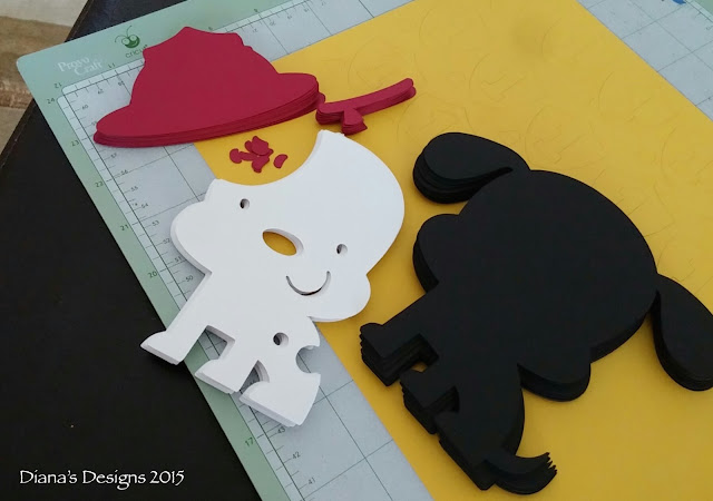 Cricut Create a Critter Dalmatian Invitations