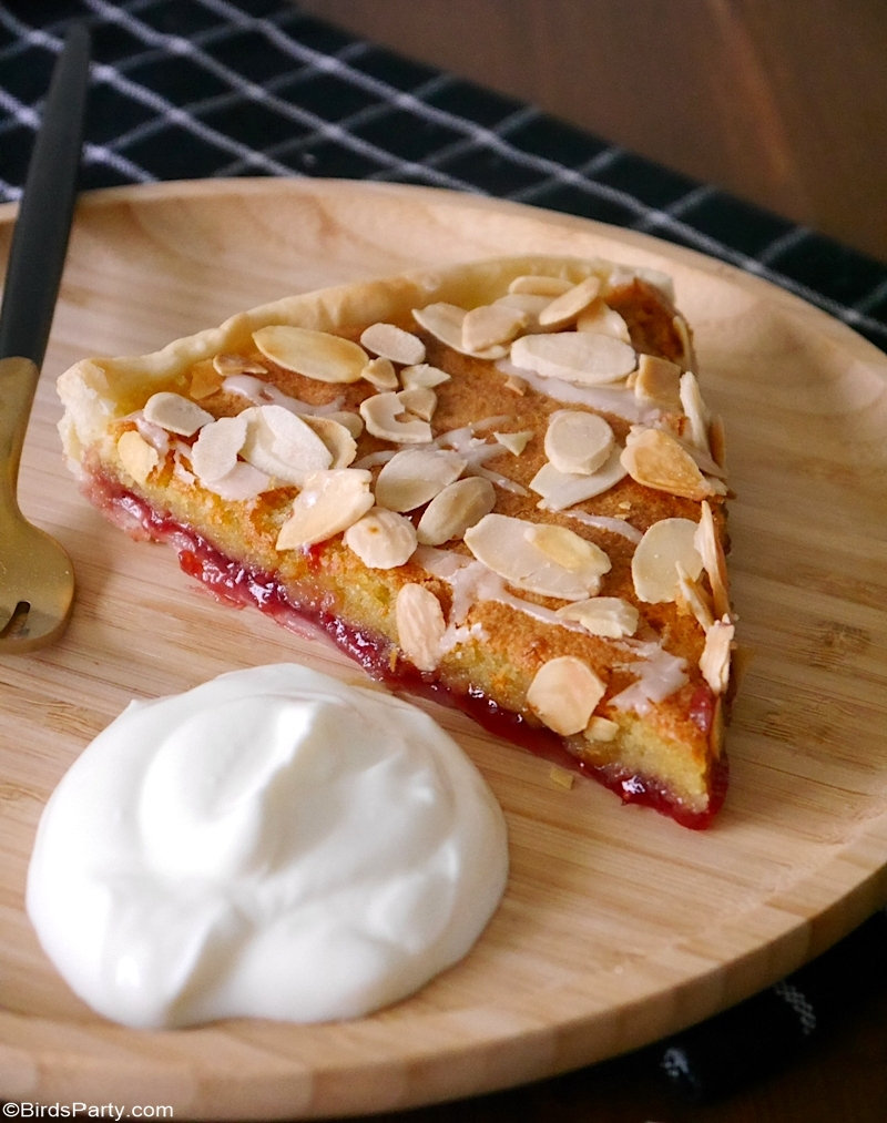Bakewell Tart Recipe with Store Cupboard Ingredients Party Ideas Party Printables Blog