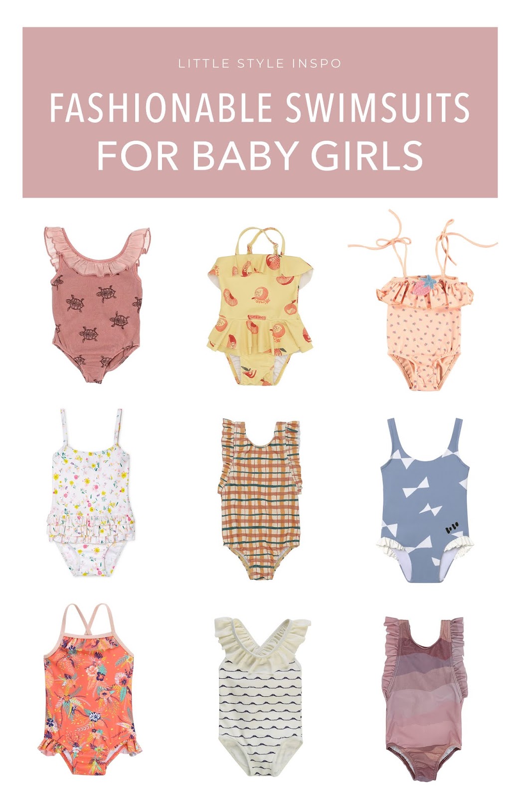 Cute and Stylish Swimwear for Kids | Little Style Inspo