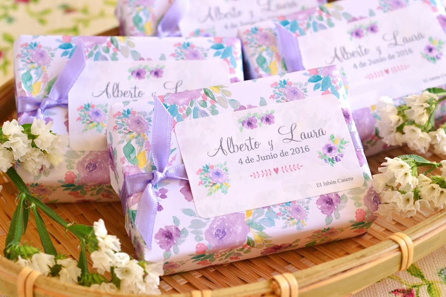 jabones personalizados para bodas