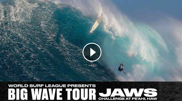 2018 Jaws Big Wave Tour Wipeouts