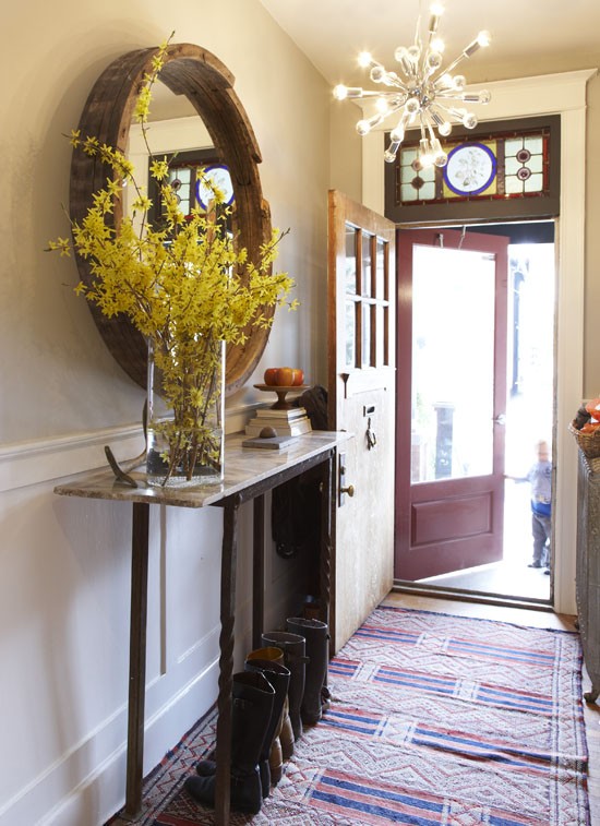 Auction Decorating: Always entryways! 'at auction'