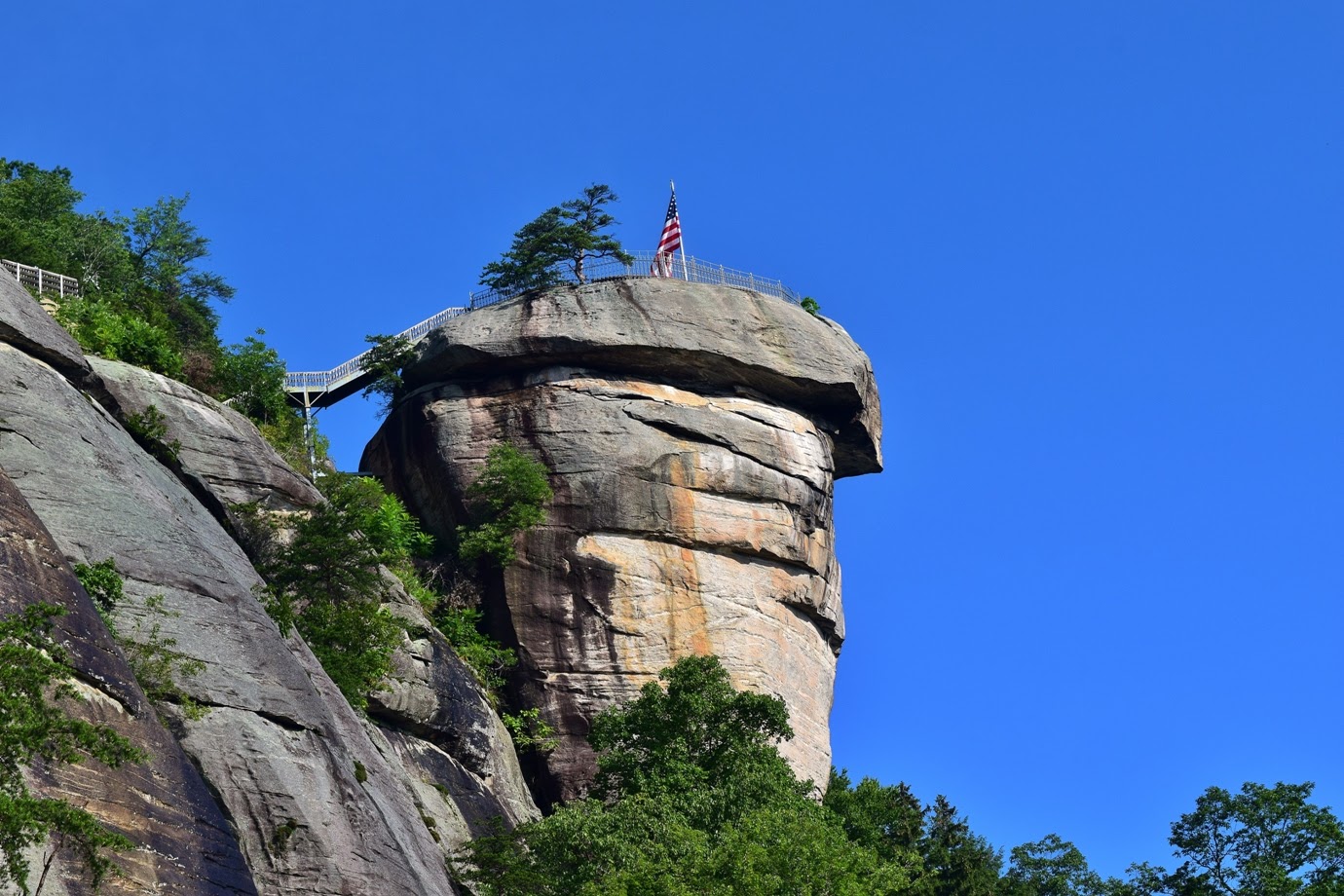 Waterfall Hero Hikes Chimney Rock State Park