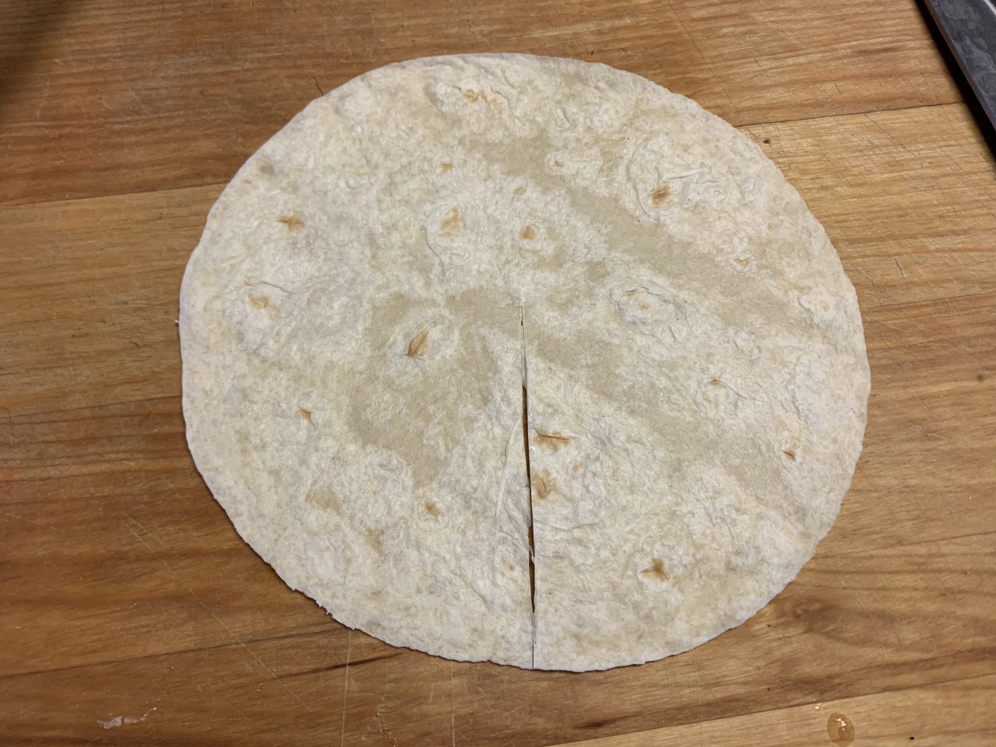 Cooking with Barry & Meta Tortilla Folds Joining the tortilla foldin