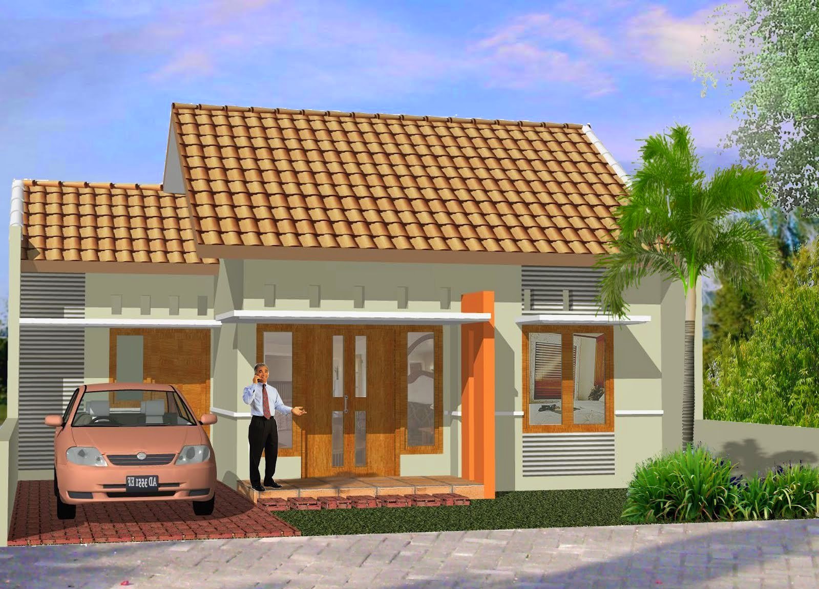 Desain Rumah  Sederhana  Nyaman dan Indah  Desain Rumah  Minimalis 