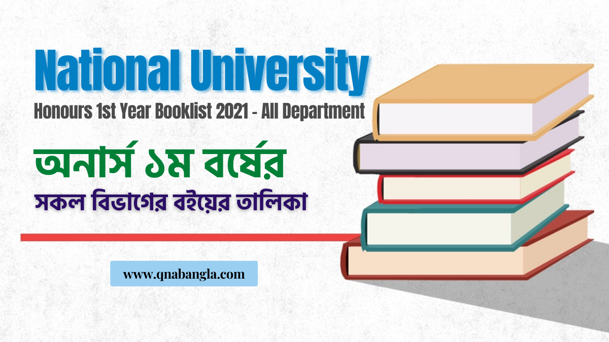 Honours 1st Year Booklist 2022 Honours 1st Year Booklist 2022