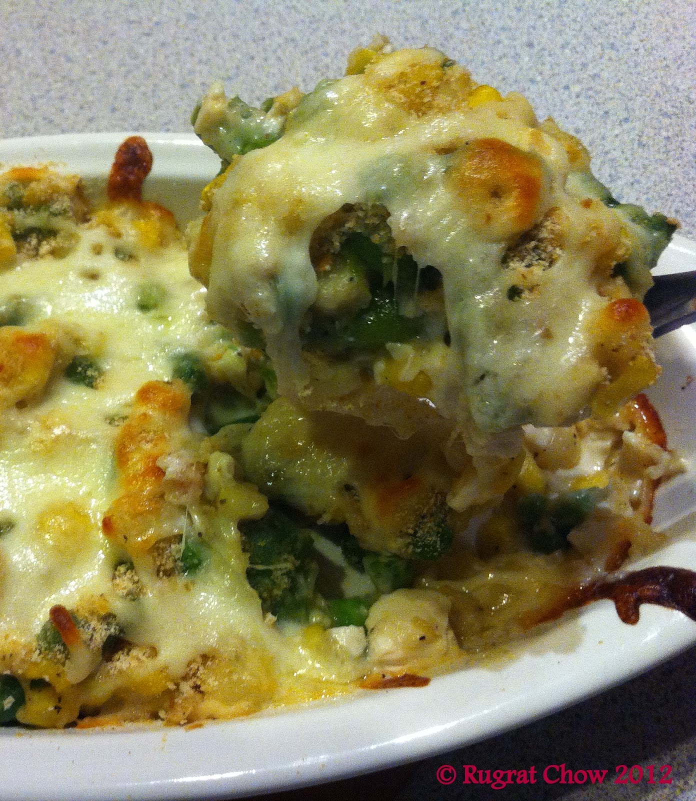 A Whole Food Life Baked Vegetables in White Sauce