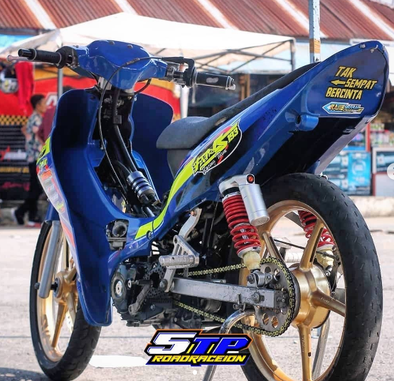 Modifikasi Jupiter Z Warna Biru Polos, Metalik, Tosca