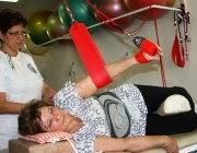 cvičení na mechanických strojích