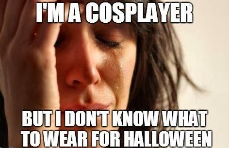What do cosplayers wear on Halloween