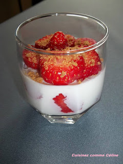 panna cotta fraises