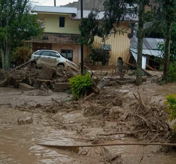 Banjir Bandang Terjang Aceh Tengah, Sejumlah Ruas Jalan Tertimbun