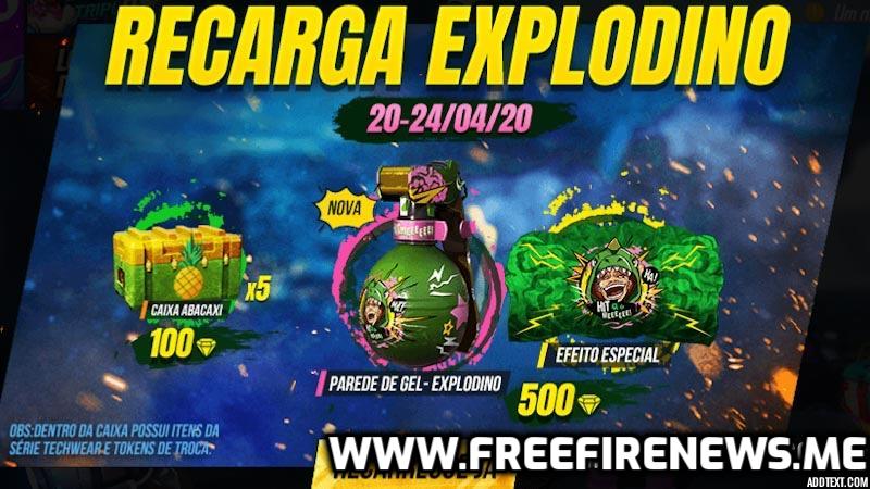 Explodino Gloo Wall Top Event Freefirenews Me