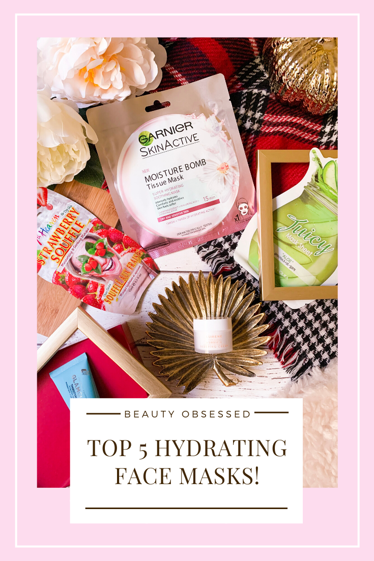 Top 5 Hydrating Face Masks! [ Beauty Obsessed ]
