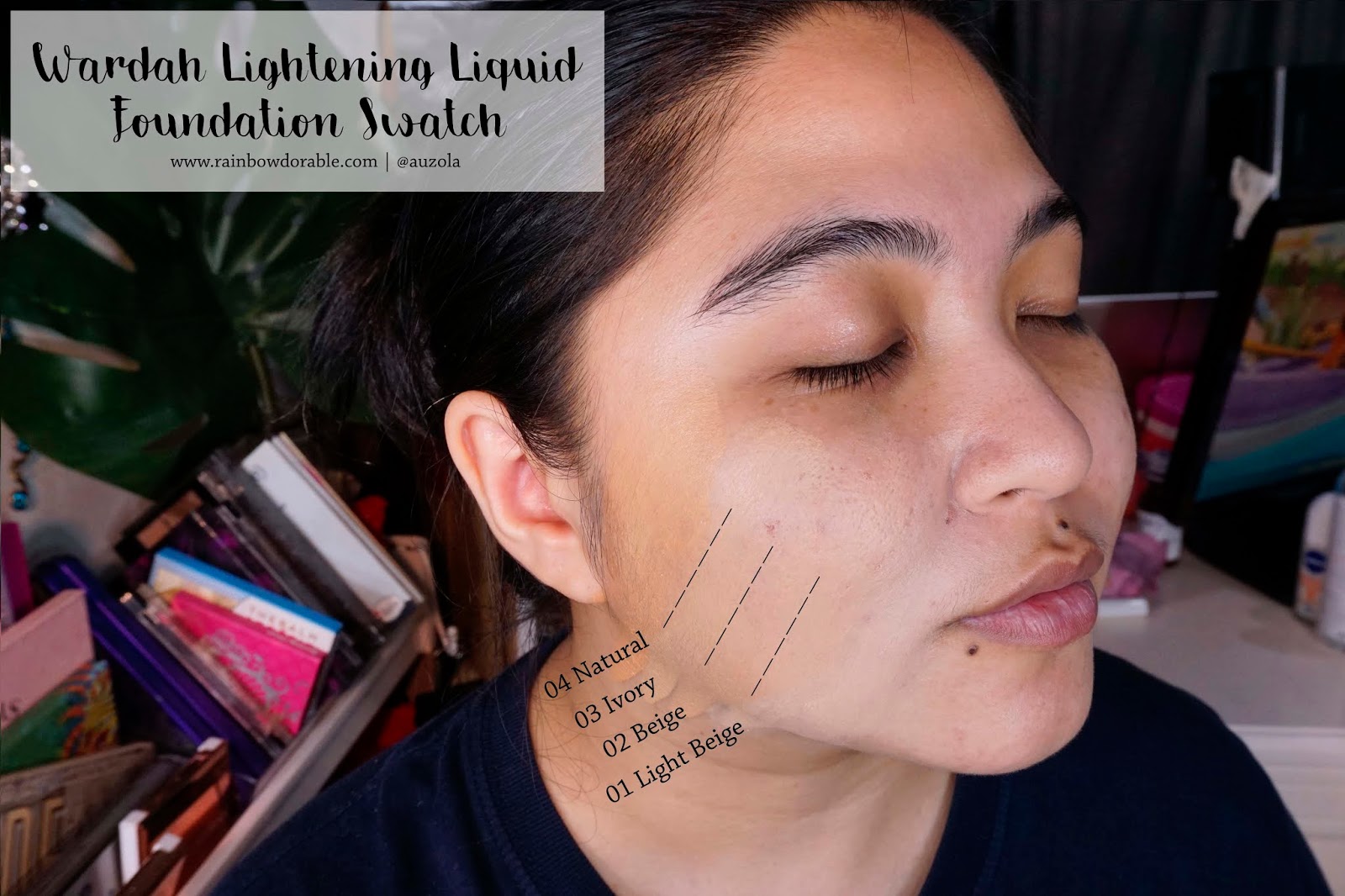 Rainbowdorable By Auzola Indonesian Beauty Blogger Bahasa Indonesia Review Wardah Lightening Liquid Foundation All Shade Wardah juga menyediakan empat pilihan warna/shade untuk produk ini yaitu: rainbowdorable by auzola indonesian