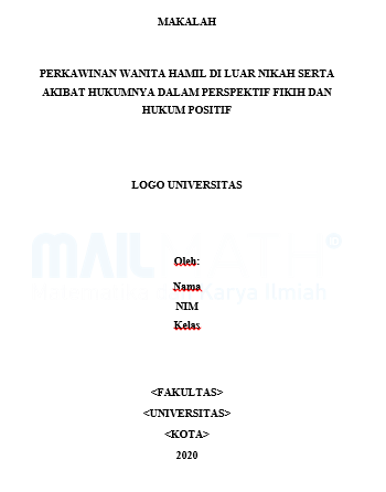 Contoh Makalah Yang Baik Dan Benar Disertai Cara Membuat Makalah Lengkap Mail Math