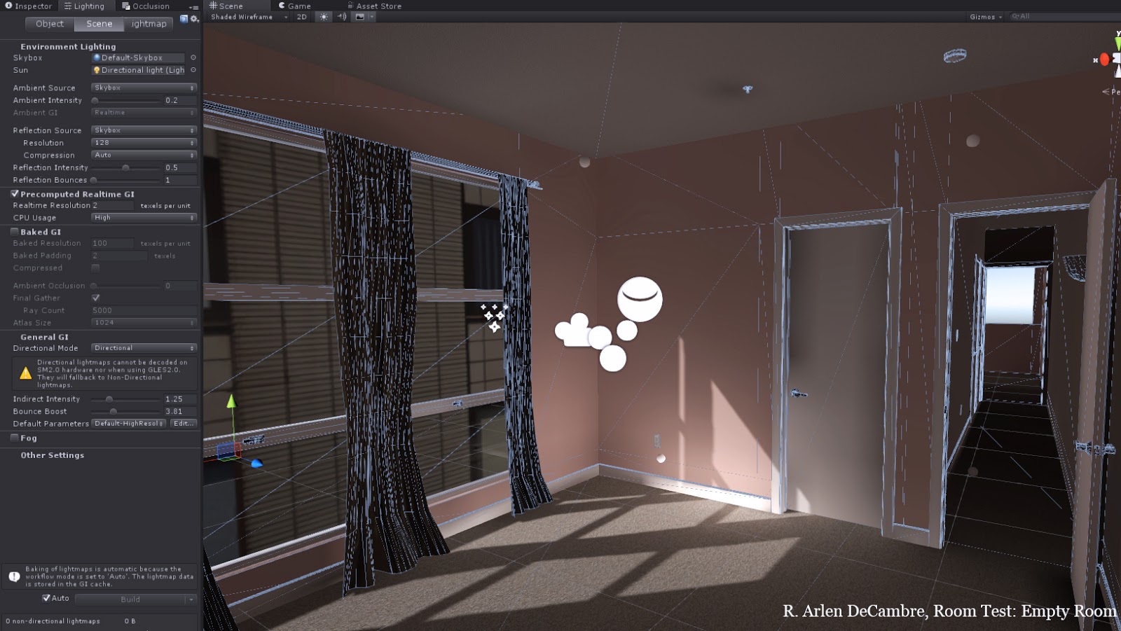 ArchViz Unity Simple Room VR