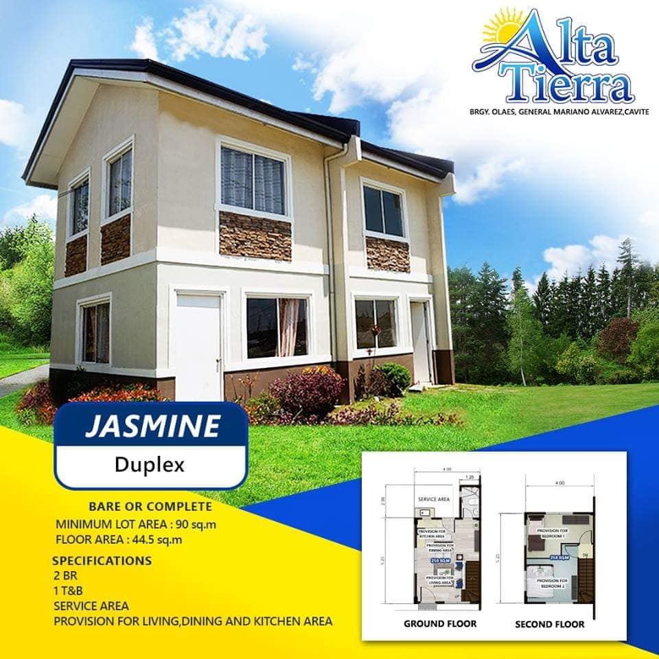ALTA TIERRA Phase 4 House and Lot 1ride to Alabang, GMA Cavite