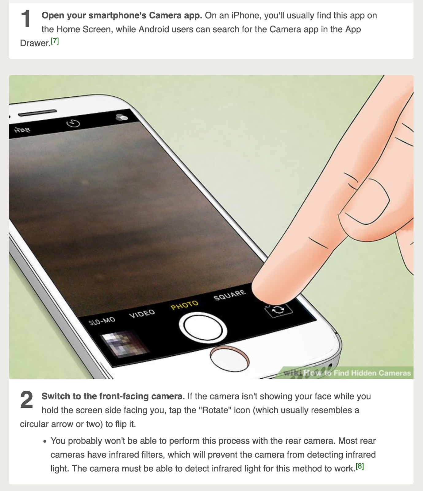 Tywkiwdbi Tai Wiki Widbee To Detect A Hidden Nannycam
