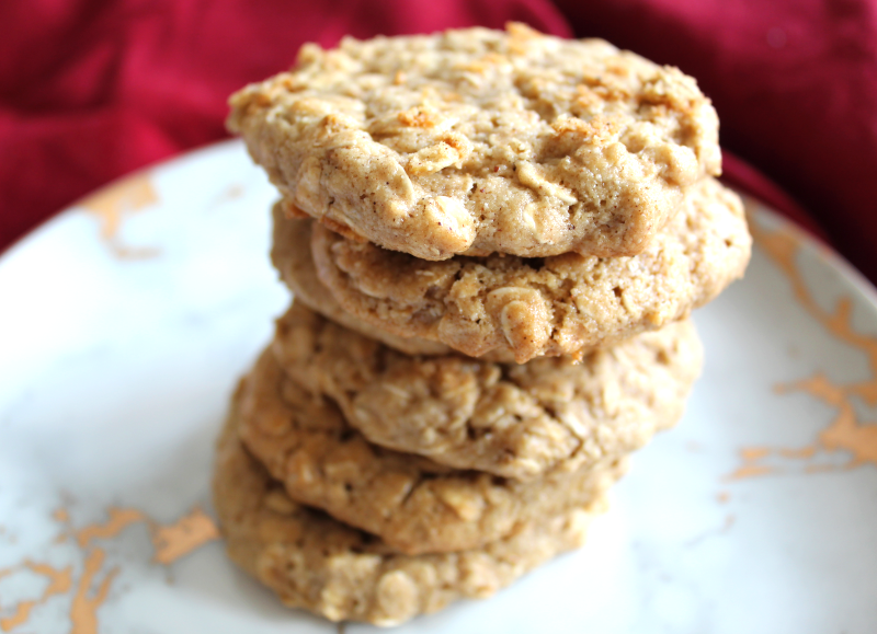 Tahini Oatmeal Cookies {Vegan} Lisa's Kitchen Vegetarian Recipes