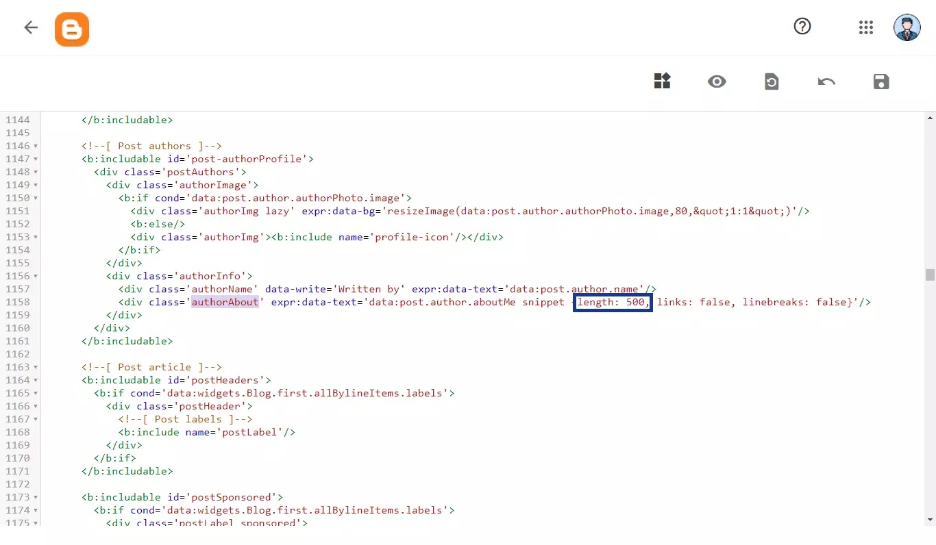 Step 5 - How to Increase the Length of Author Box in Median UI? Step 5 - How to Increase the Length of Author Box in Median UI?