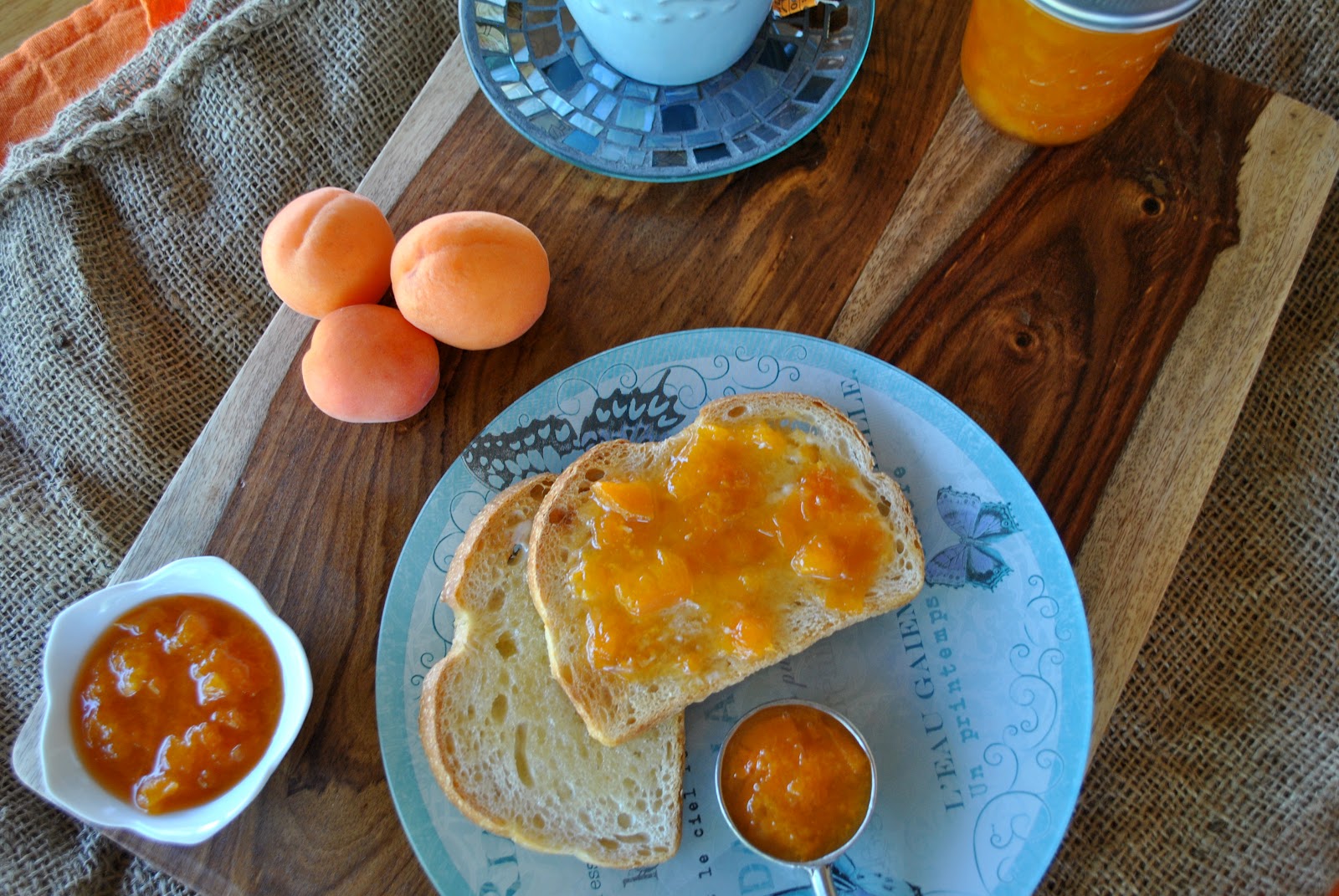 easy homemade refrigerator apricot jam