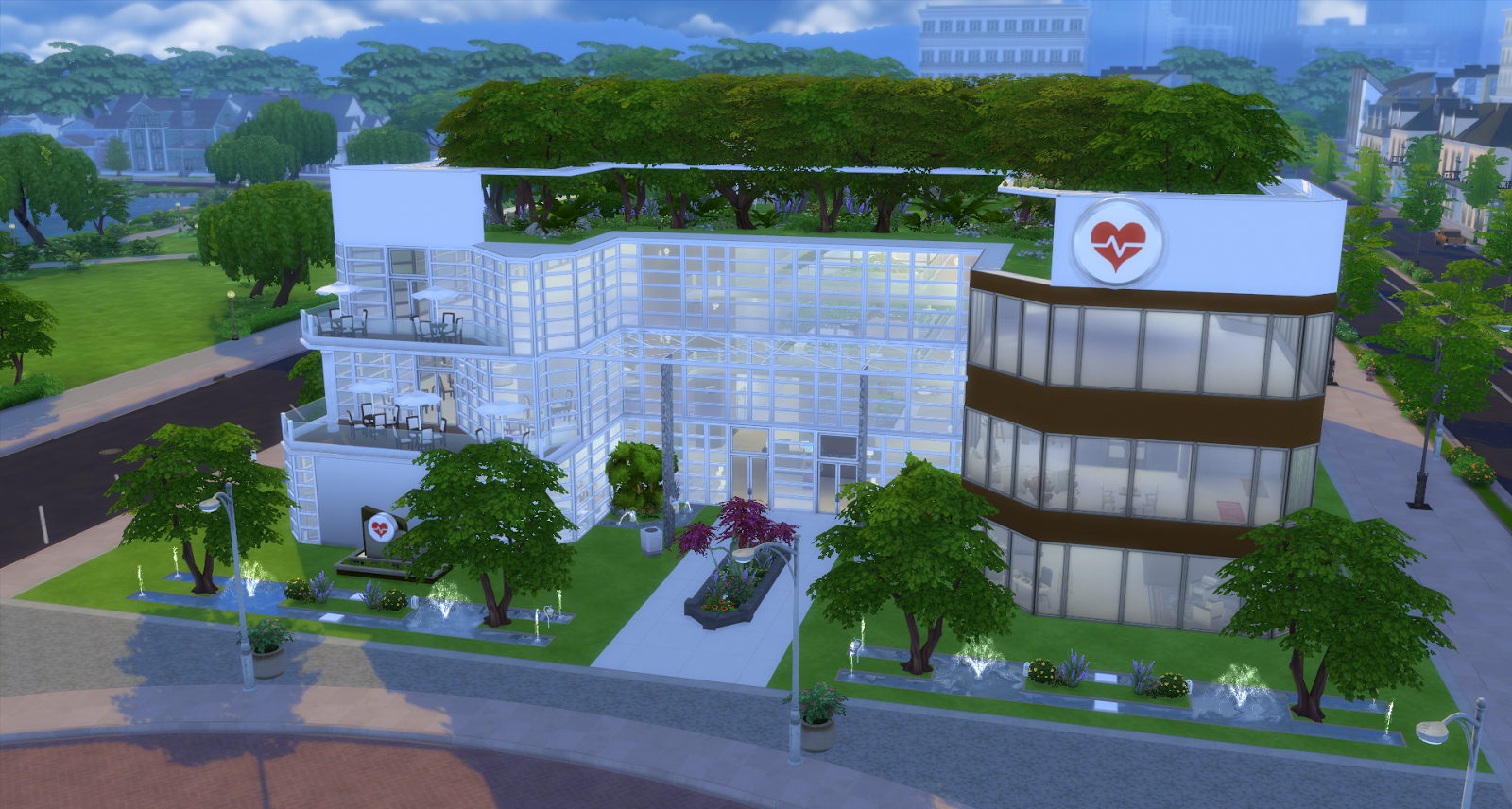 Симс 4 больница строительство. SIMS 4 Hospital. Больница в симс 4 планировка. Симс 4 больница. План больницы для симс 4.