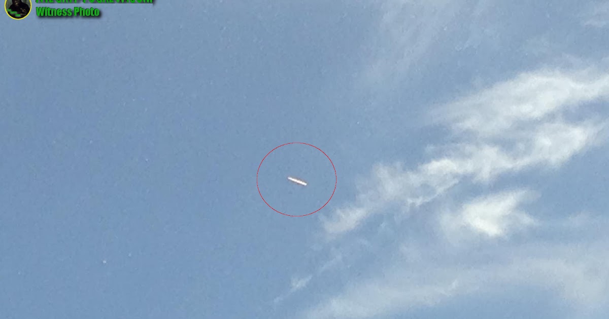 Cylinder Shaped UFO ~ The Crypto Crew