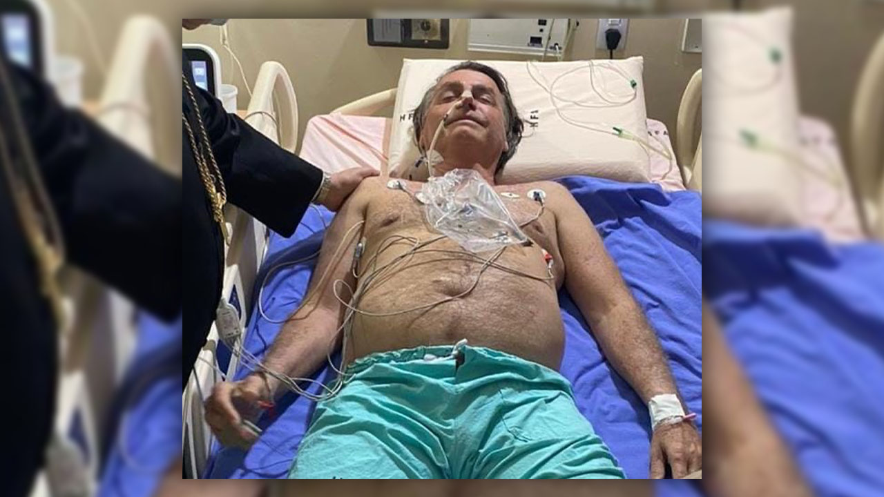 Bolsonaro é transferido para hospital em SP para tratar obstrução intestinal