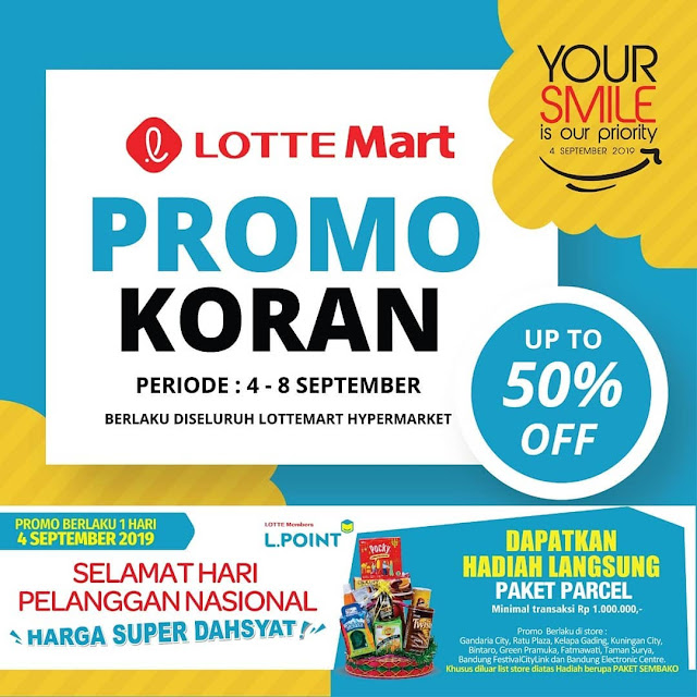 #LotteMart - #Katalog Promo Koran Periode 04 - 08 Sept 2019