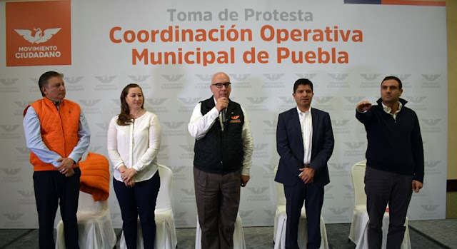 Asume Elías Abaid la Coordinación Operativa Municipal de Puebla capital de MC