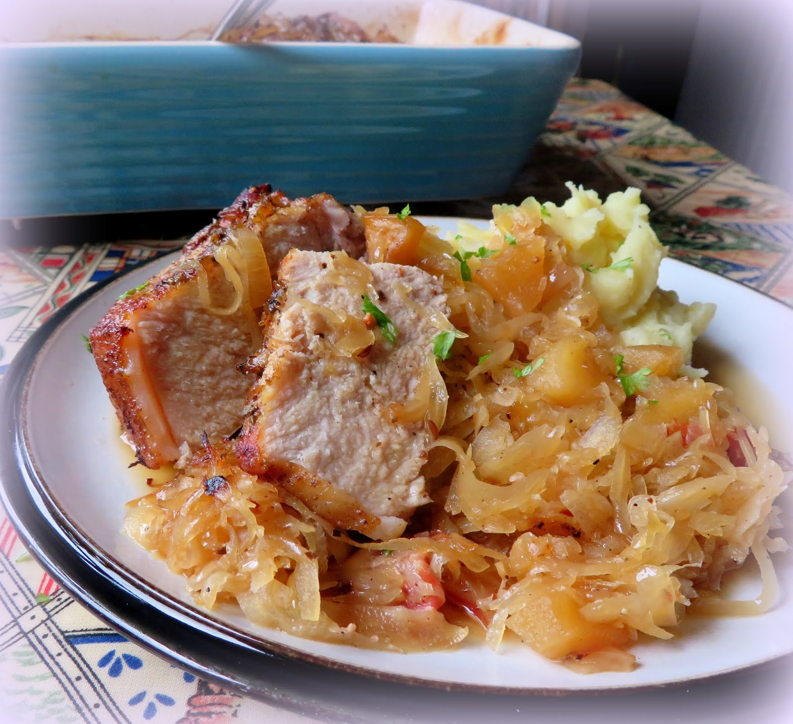 Pork Chops &amp; Sauerkraut | The English Kitchen