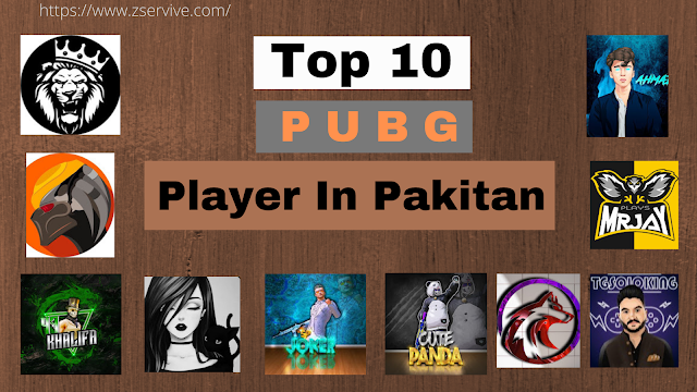 Top 10 Pubg  Player In Pakistan