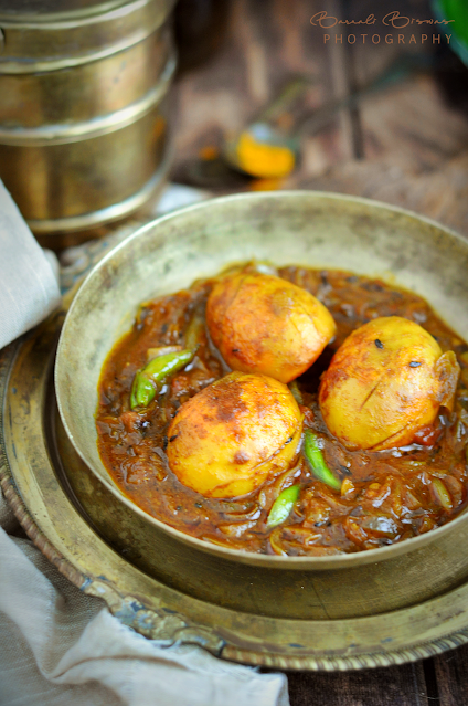 Hasher Dimer Jhol, Duck Eggs Recipe