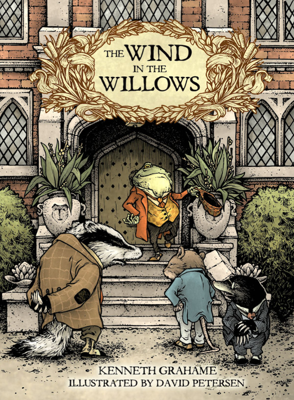 Wind in the Willows Book Jacket Process