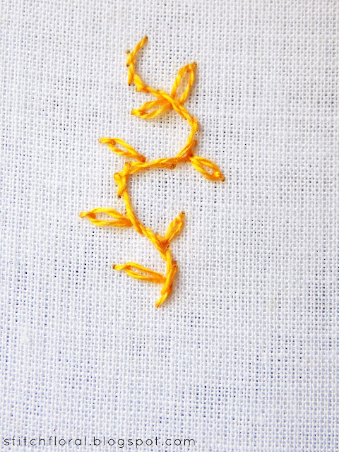 Covering up your mistakes in hand embroidery