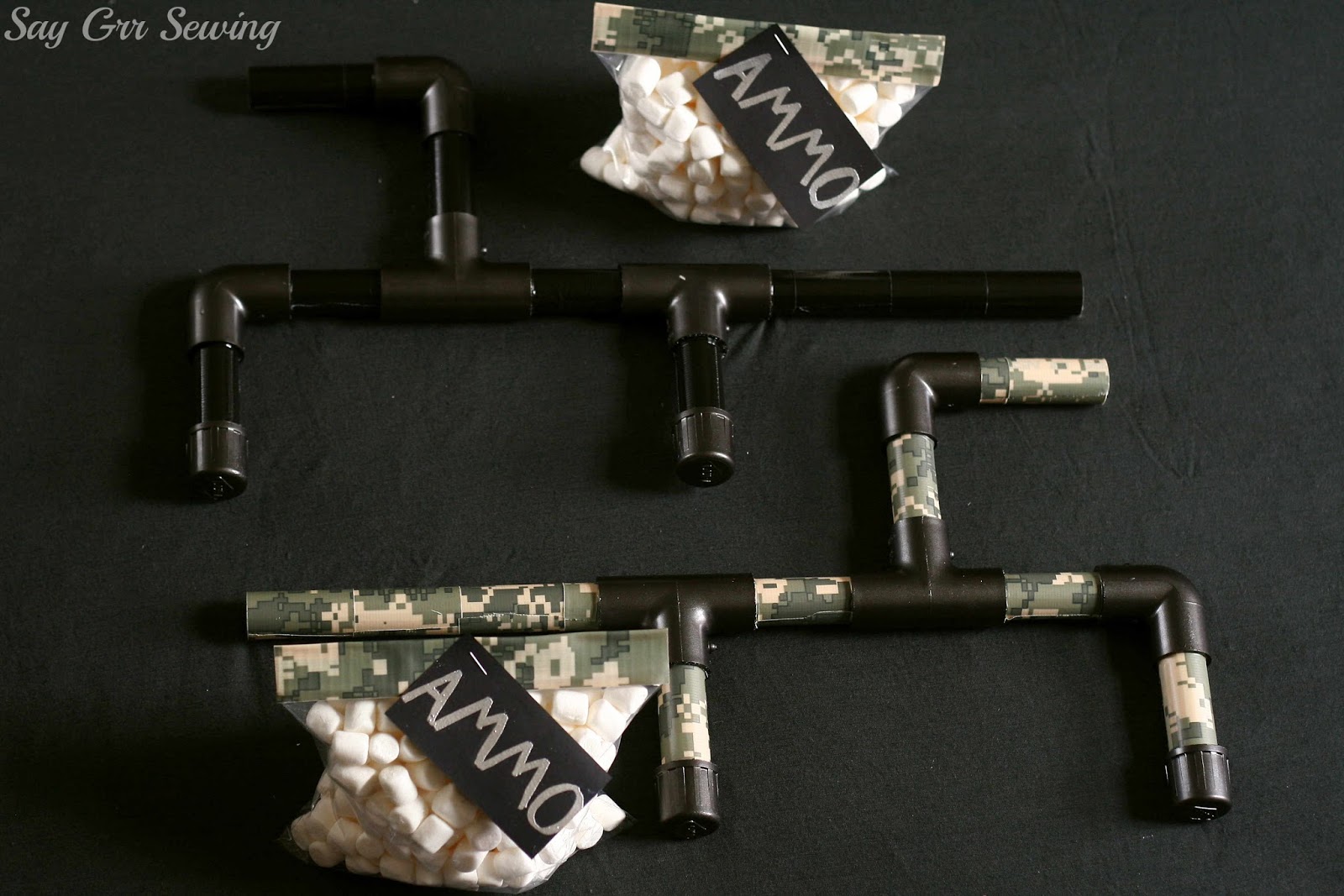 Say Grr Sewing Marshmallow Shooters