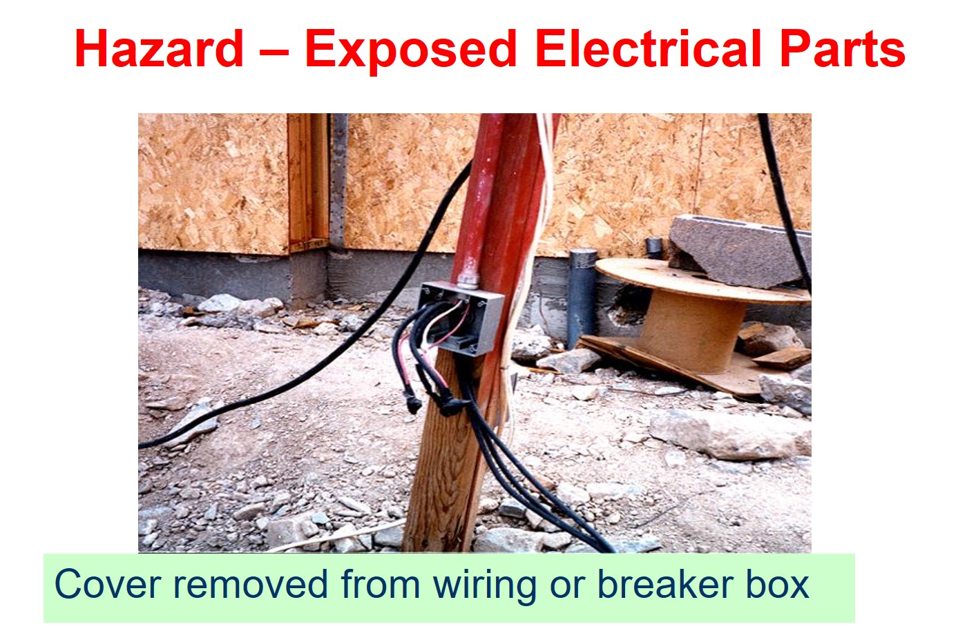 Electrical Safety Construction HSE Presentation HSE Professionals