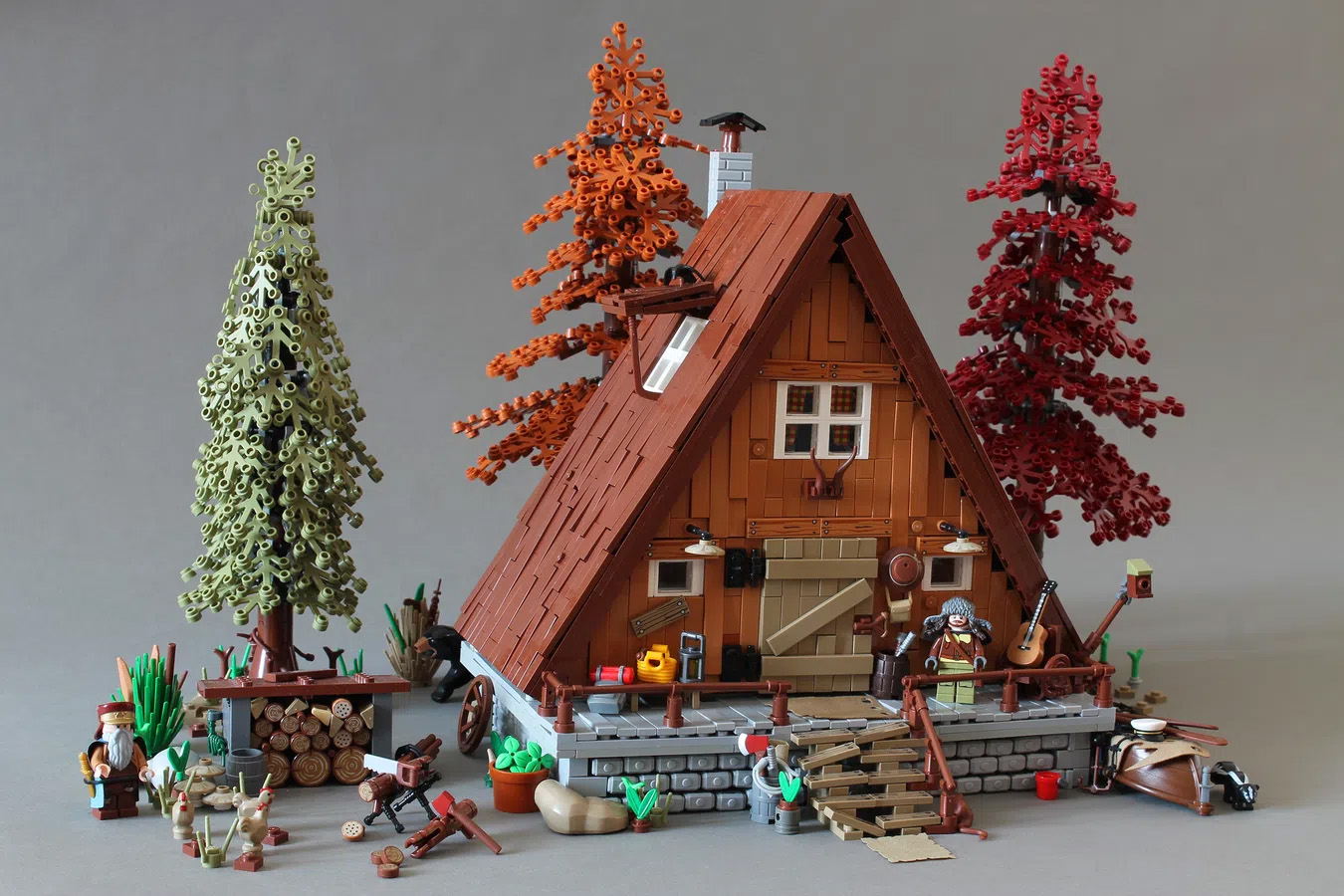 A-FRAME CABIN 10K Support on LEGO IDEAS