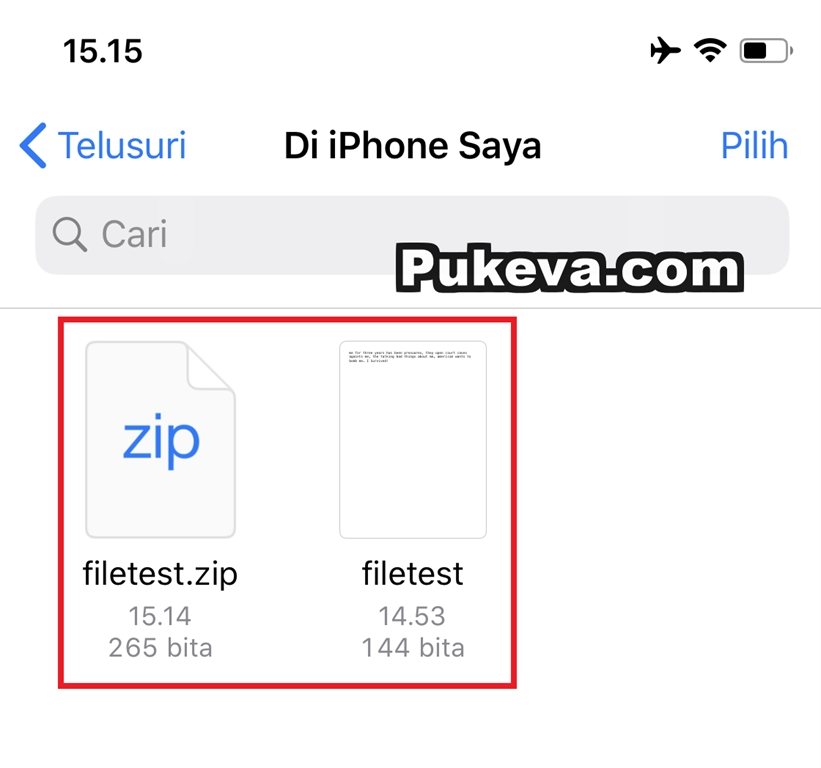 Cara Ekstrak Arsip Zip Atau Rar Di Iphone Dan Ipad Pukeva