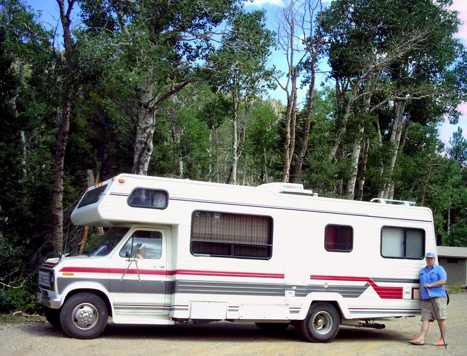 CAMP HOST Jobs Our Old RV turned into a Hippie Wagon