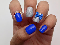 nail bow pretty designs silver nails 3d bows diamond november born snowflake interesting copy stickers bj favim dot bell circle