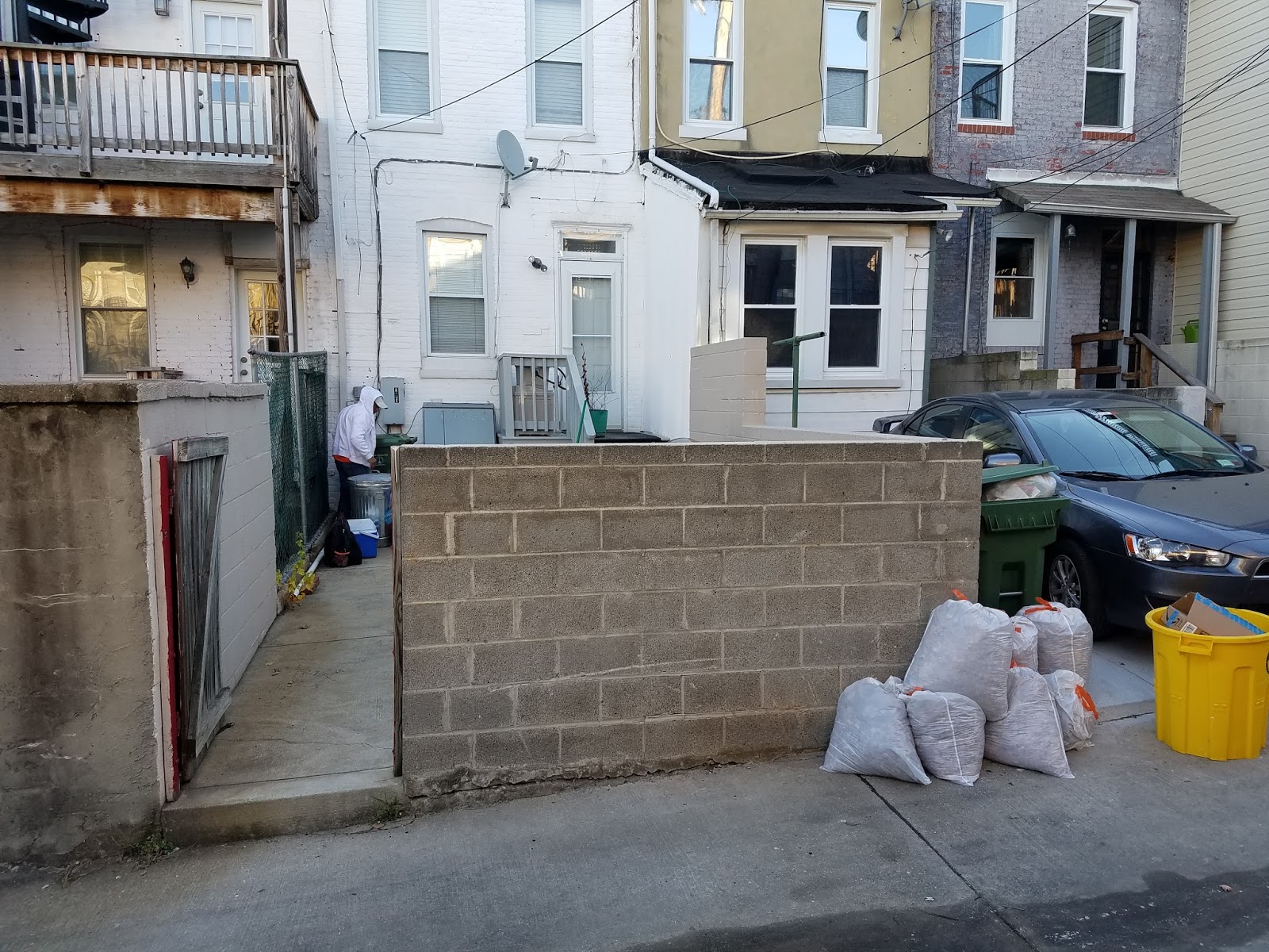 Custom Stoneworks & Design Inc. Parking Pads installed Baltimore