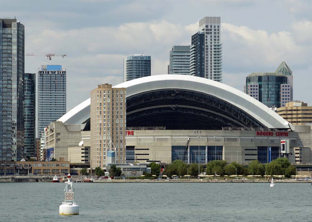 Toronto Grand Prix Tourist A Toronto Blog Rogers Centre open roof