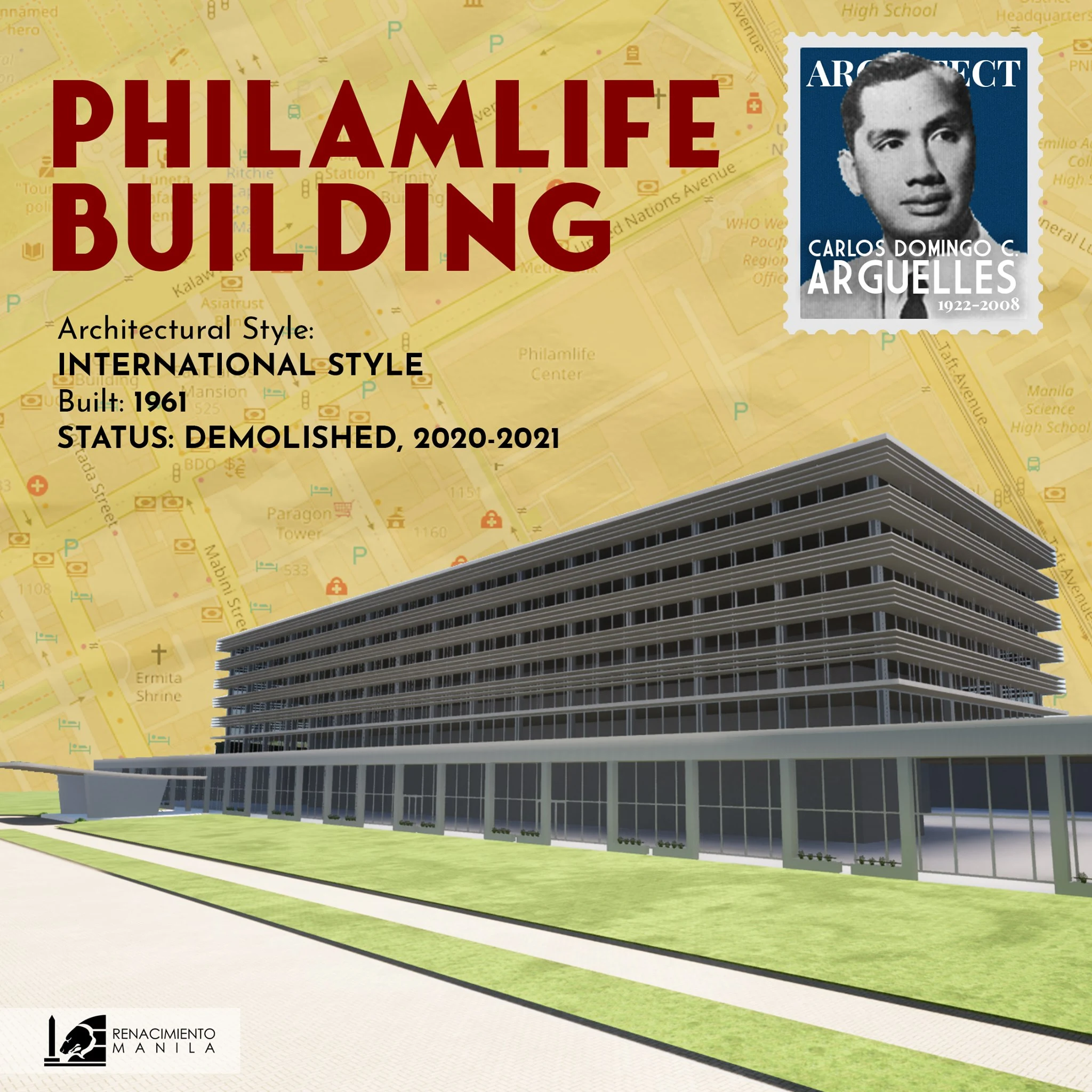 Philamlife Building - Carlos Arguelles (1917-2008)