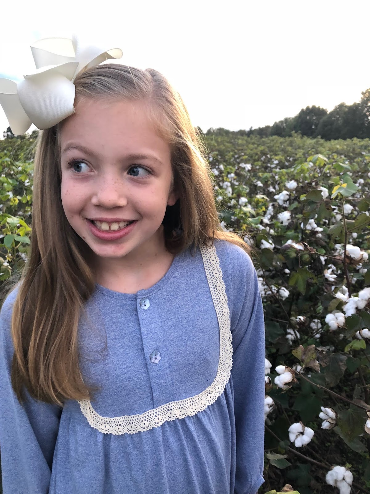 Maggie Elizabeth Cotton Field Pictures