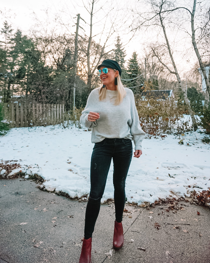 fall outfit inspiration with hats